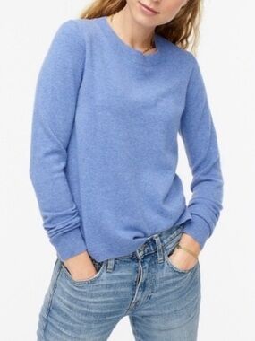 J. Crew • 100% Cotton • Blue • Crewneck Sweater